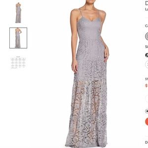 Dress The Population lace maxi dress